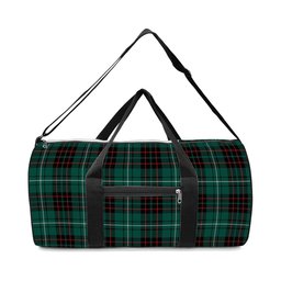 ScotsTee Shop Scottish McAuley of Lewis Modern Crest Tartan Travel Bags