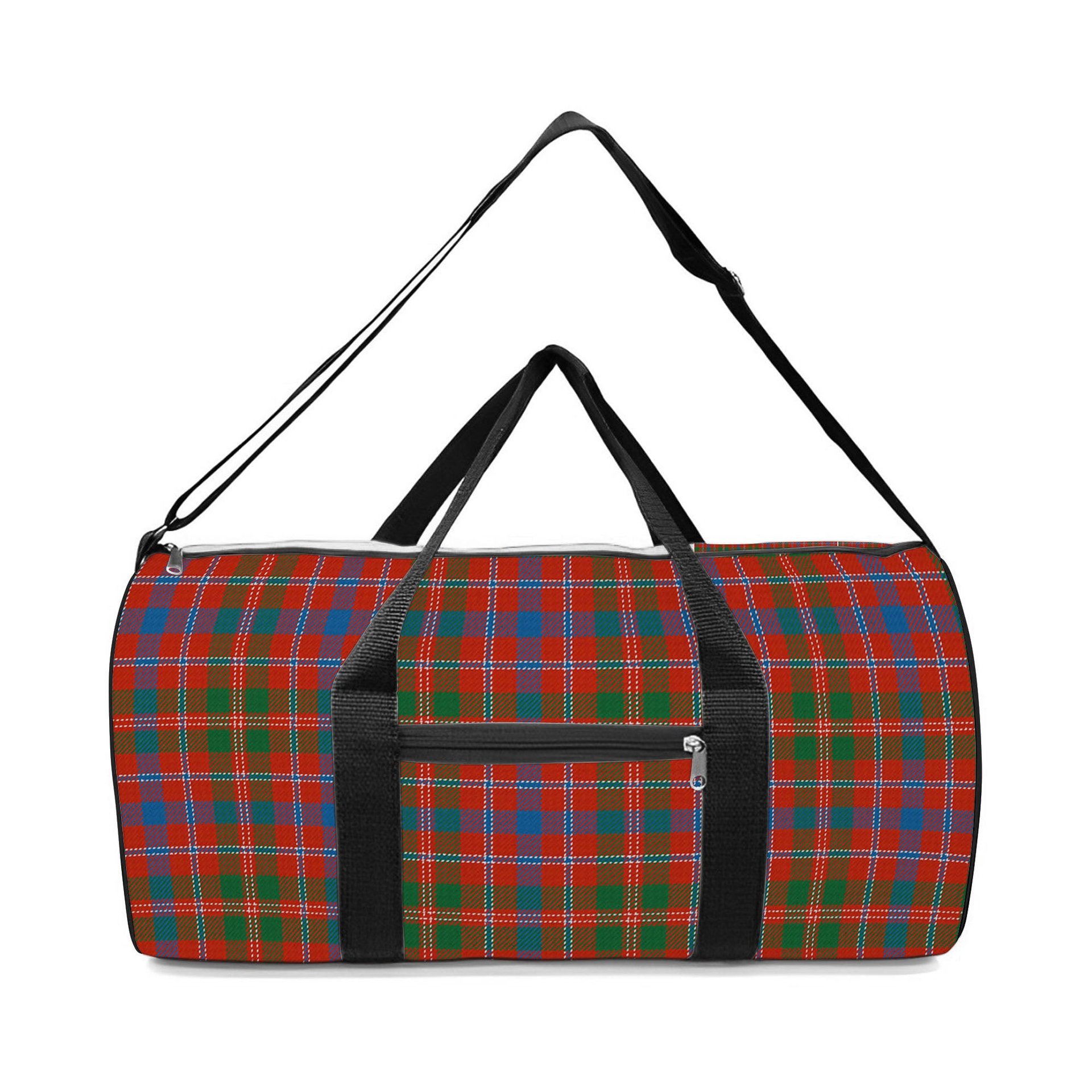ScotsTee Shop Scottish McDonald of Glenaladale Ancient Crest Tartan Travel Bags