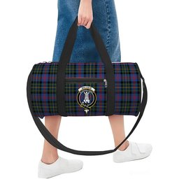 ScotsTee Shop Scottish Malcolm of Berwick Modern Crest Tartan Travel Bags