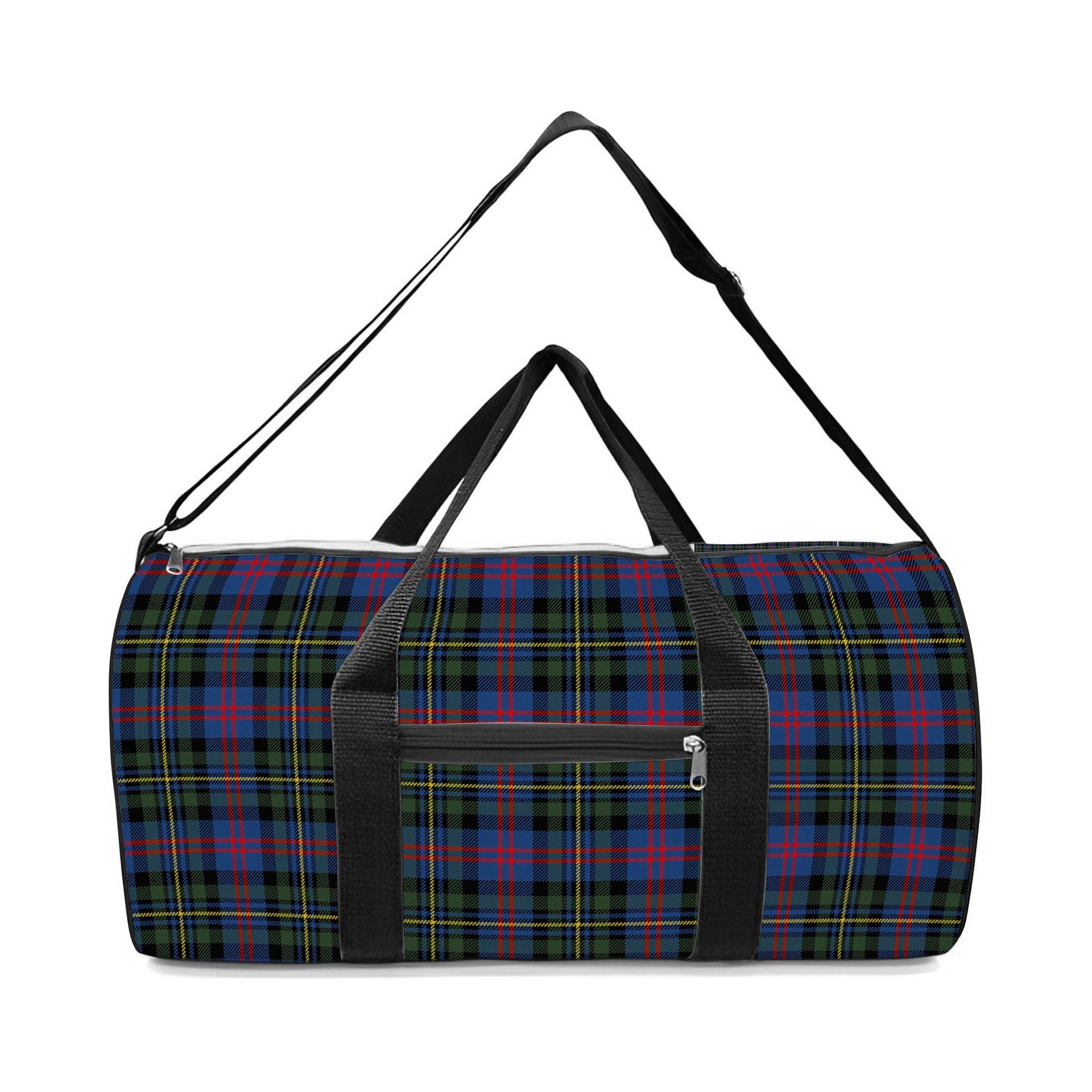 ScotsTee Shop Scottish Malcolm of Berwick Modern Crest Tartan Travel Bags