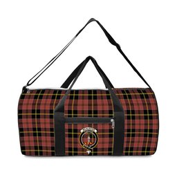 ScotsTee Shop Scottish McAlister of Skye Ancient Crest Tartan Travel Bags