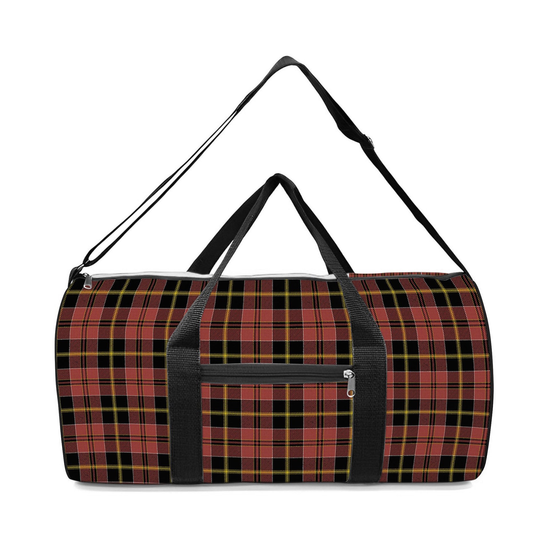 ScotsTee Shop Scottish McAlister of Skye Ancient Crest Tartan Travel Bags
