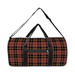 ScotsTee Shop Scottish McAlister of Skye Ancient Crest Tartan Travel Bags