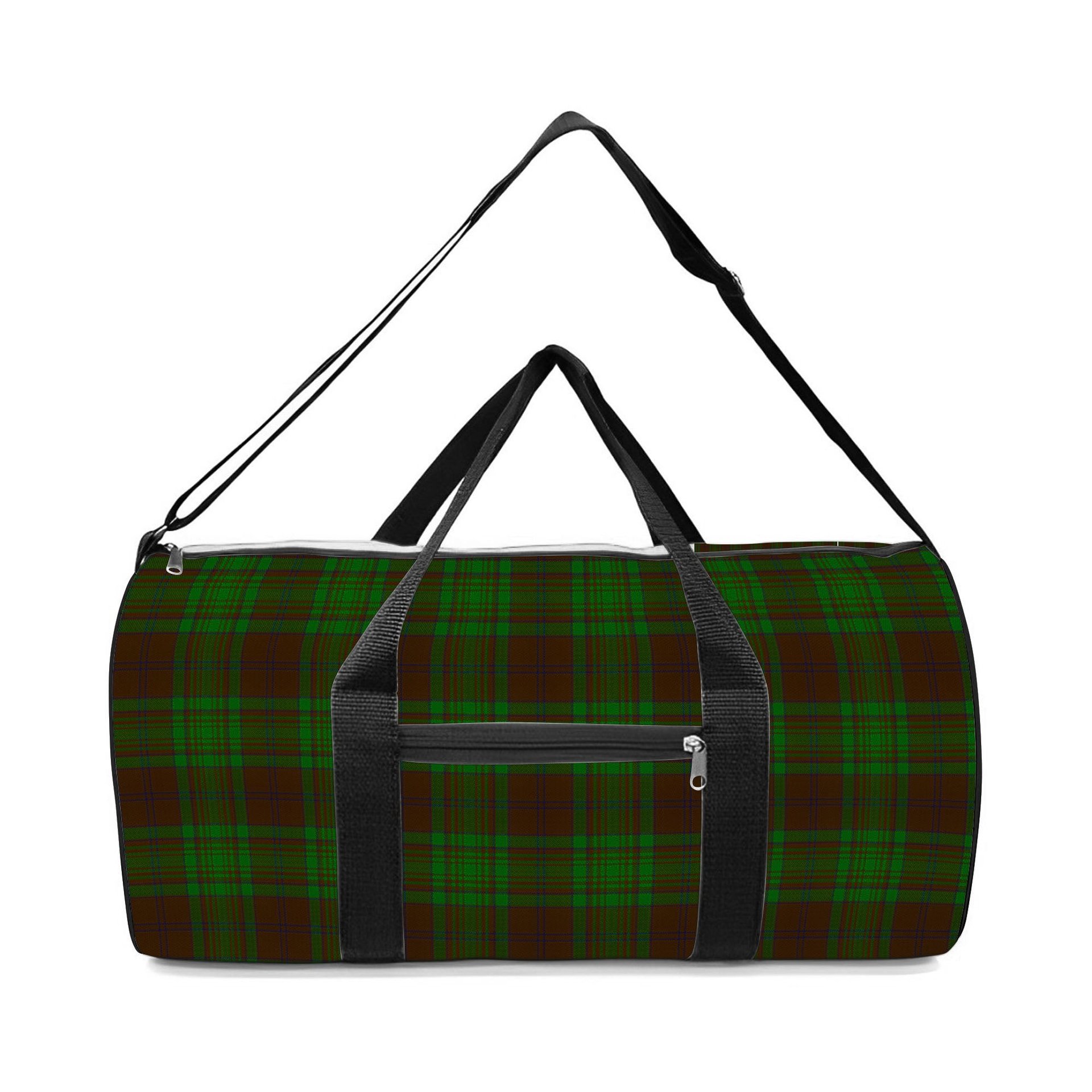 ScotsTee Shop Scottish McAlister of Glenbarr Hunting Crest Tartan Travel Bags