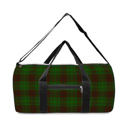 ScotsTee Shop Scottish McAlister of Glenbarr Hunting Crest Tartan Travel Bags