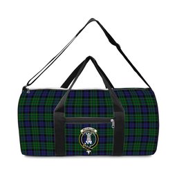 ScotsTee Shop Scottish McCallum Modern Crest Tartan Travel Bags