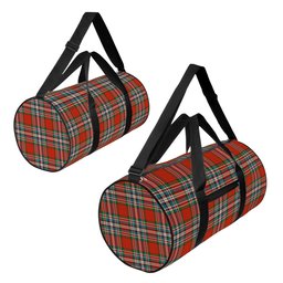ScotsTee Shop Scottish McFarland Red Ancient Crest Tartan Travel Bags