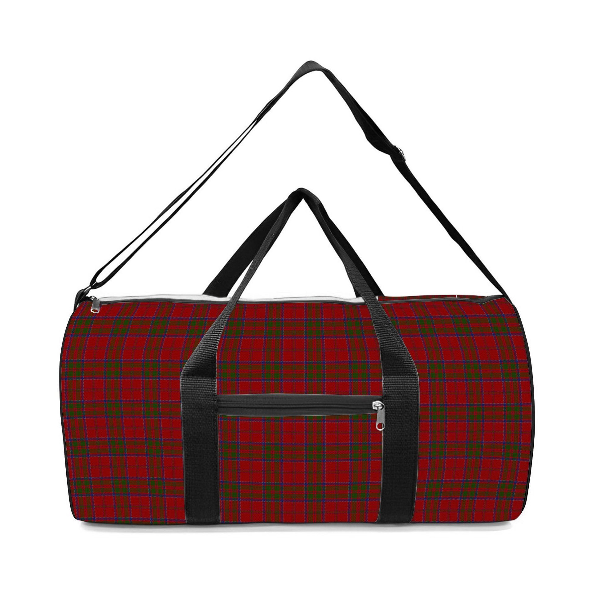 ScotsTee Shop Scottish McDonell of Keppoch Crest Tartan Travel Bags