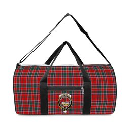 ScotsTee Shop Scottish McDonald of Lochmaddy Modern Crest Tartan Travel Bags