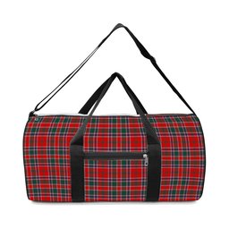 ScotsTee Shop Scottish McDonald of Lochmaddy Modern Crest Tartan Travel Bags