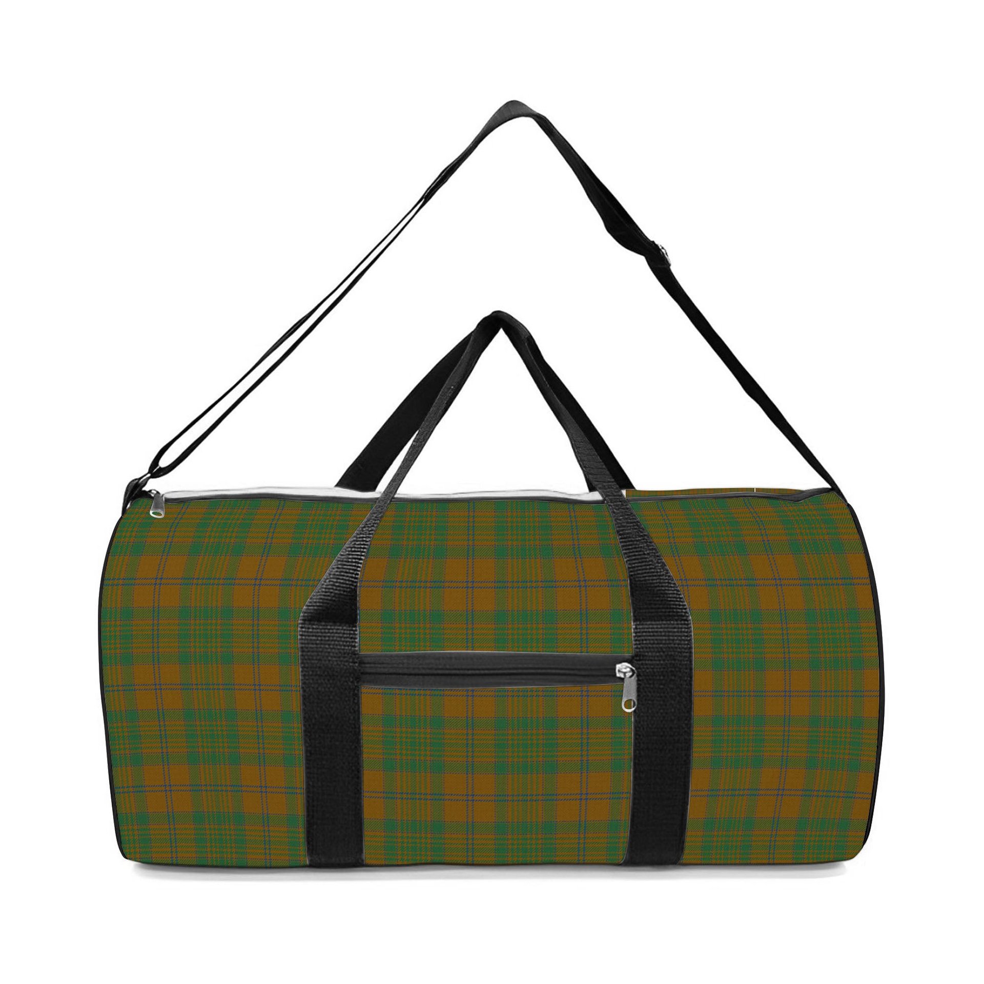 ScotsTee Shop Scottish McAlister of Glenbarr Hunting Modern Crest Tartan Travel Bags