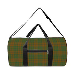 ScotsTee Shop Scottish McAlister of Glenbarr Hunting Modern Crest Tartan Travel Bags