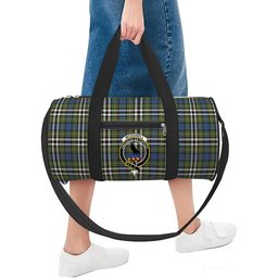ScotsTee Shop Scottish McDonell of Glengarry Dress Ancient Crest Tartan Travel Bags