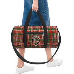 ScotsTee Shop Scottish McAlister Ancient Crest Tartan Travel Bags