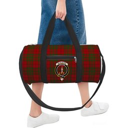 ScotsTee Shop Scottish McAlister of Glenbarr Crest Tartan Travel Bags