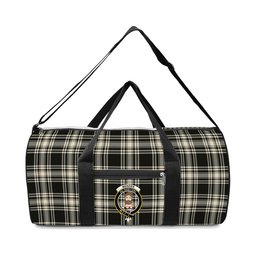 ScotsTee Shop Scottish Menzies Black & White Ancient Crest Tartan Travel Bags