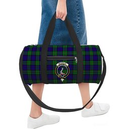 ScotsTee Shop Scottish McKinlay Modern Crest Tartan Travel Bags