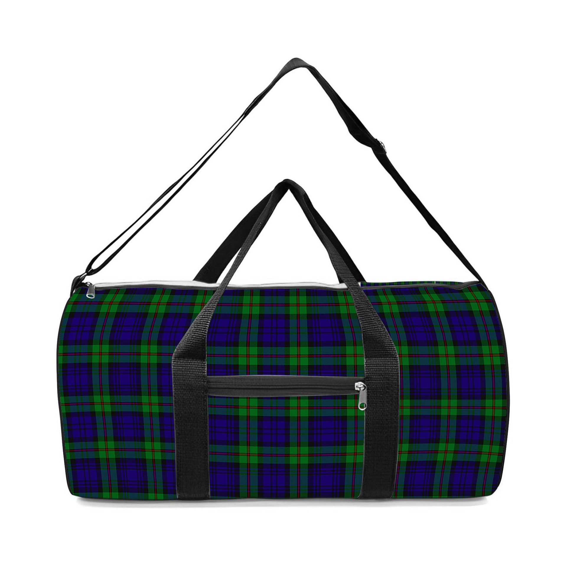 ScotsTee Shop Scottish McKinlay Modern Crest Tartan Travel Bags