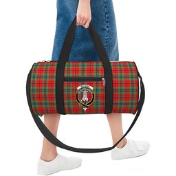 ScotsTee Shop Scottish McLean of Duart Modern Crest Tartan Travel Bags