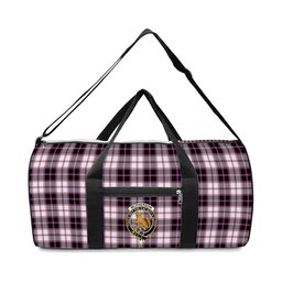 ScotsTee Shop Scottish McPherson Hunting Modern Crest Tartan Travel Bags