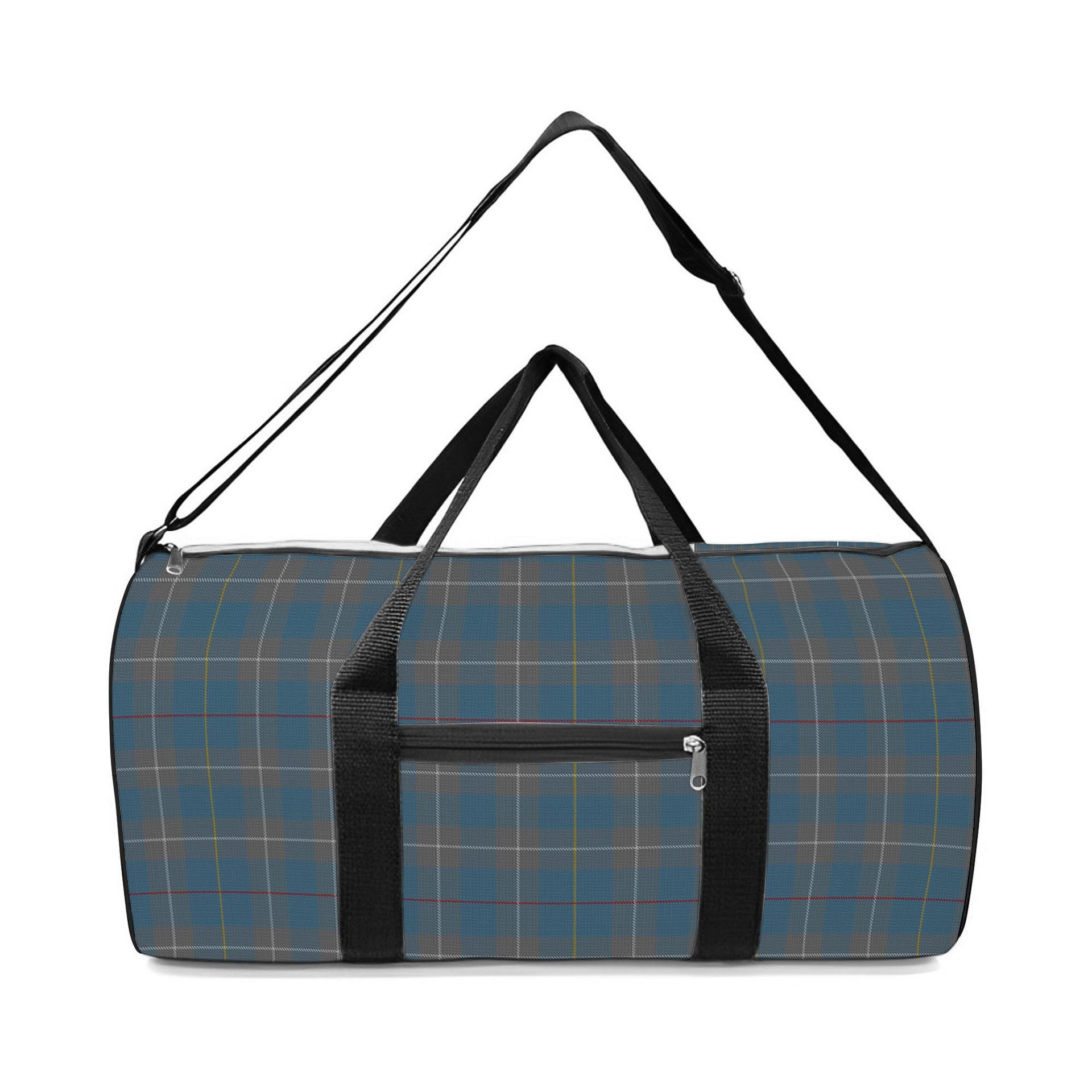 ScotsTee Shop Scottish McKerrell of Hillhouse Dress Crest Tartan Travel Bags