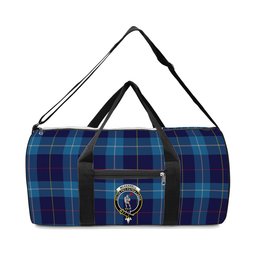 ScotsTee Shop Scottish McKerrell of Hillhouse Crest Tartan Travel Bags