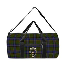 ScotsTee Shop Scottish McMillan Hunting Modern Crest Tartan Travel Bags