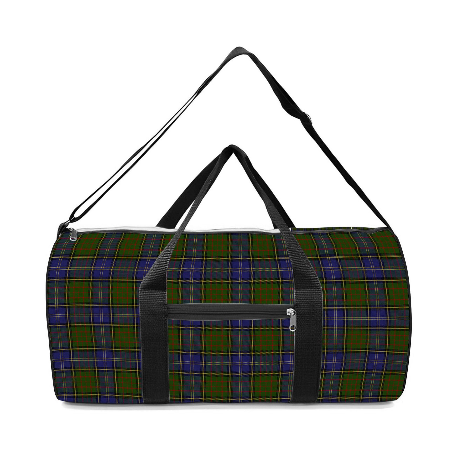 ScotsTee Shop Scottish McMillan Hunting Modern Crest Tartan Travel Bags