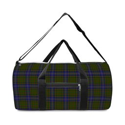 ScotsTee Shop Scottish McMillan Hunting Modern Crest Tartan Travel Bags