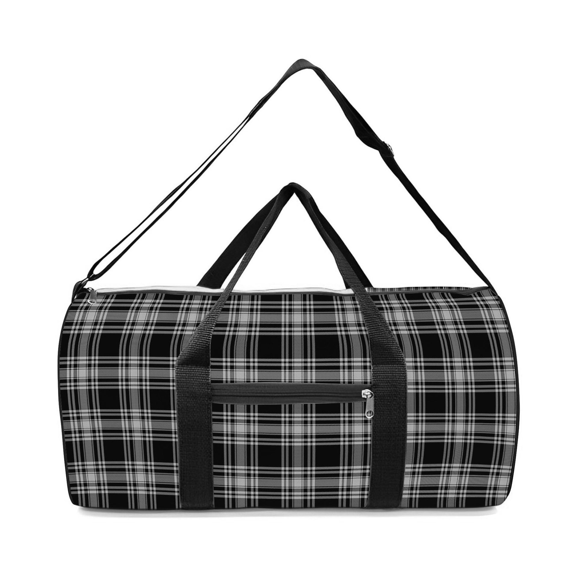 ScotsTee Shop Scottish Menzies 1938 Crest Tartan Travel Bags