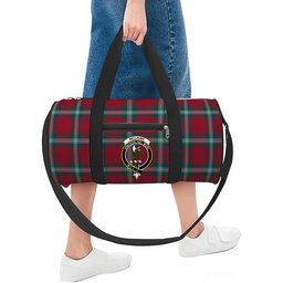 ScotsTee Shop Scottish McLaine of Loch Buie Modern Crest Tartan Travel Bags