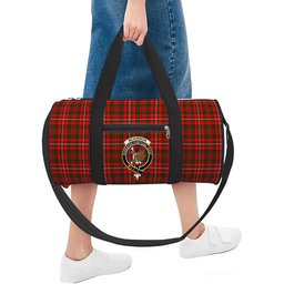 ScotsTee Shop Scottish McKinnon Modern Crest Tartan Travel Bags