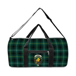 ScotsTee Shop Scottish McIvor Hunting Modern Crest Tartan Travel Bags