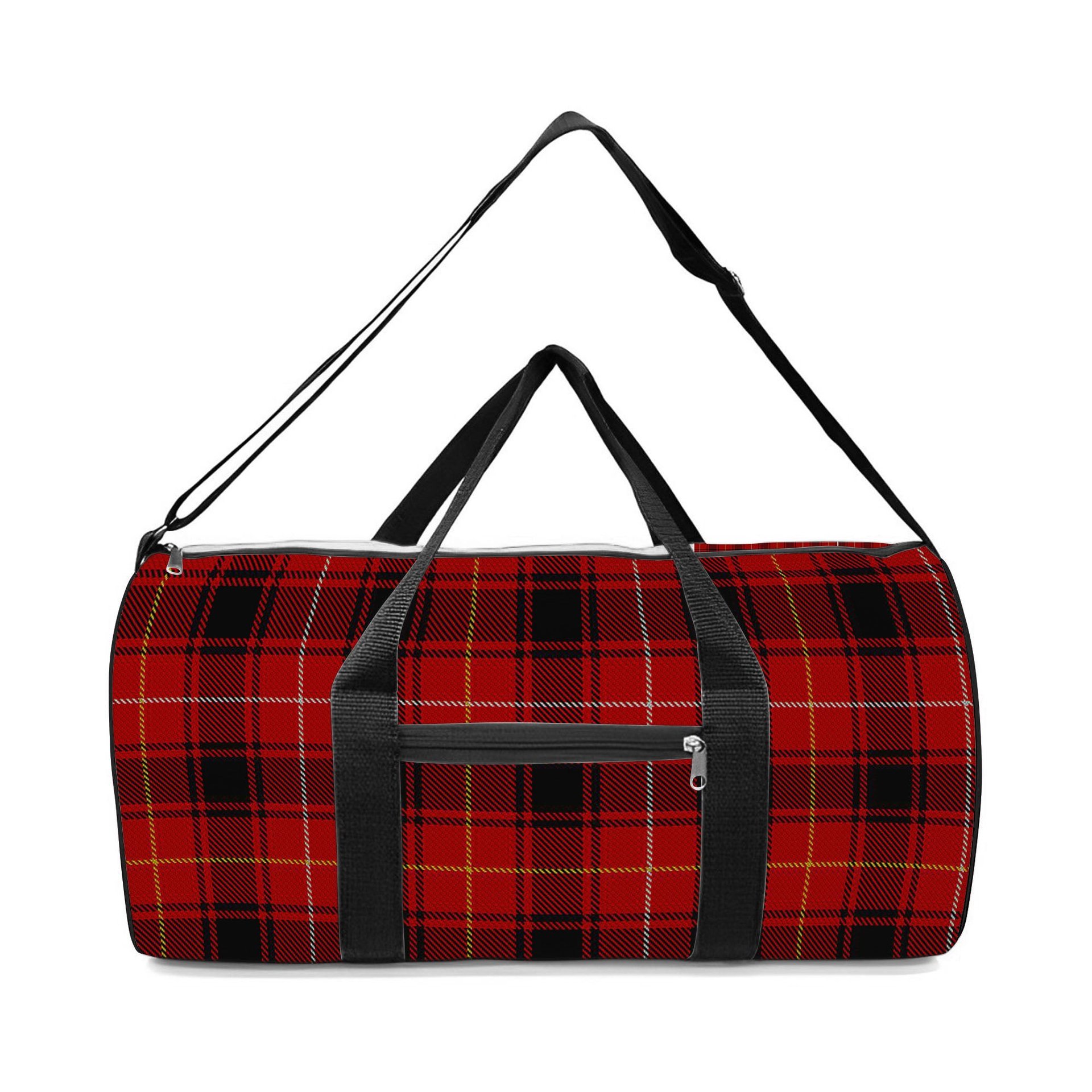 ScotsTee Shop Scottish McIver Modern Crest Tartan Travel Bags