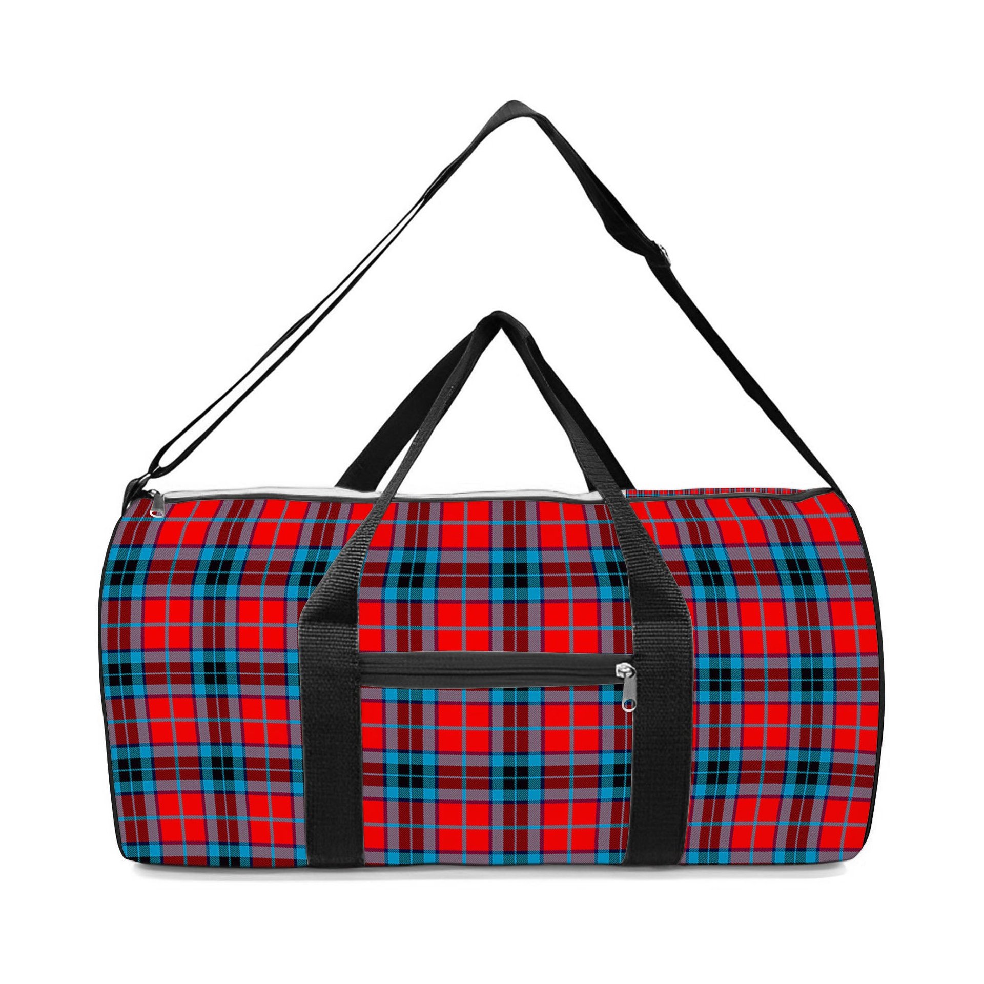 ScotsTee Shop Scottish McTavish Modern Crest Tartan Travel Bags