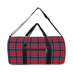 ScotsTee Shop Scottish McTavish Modern Crest Tartan Travel Bags