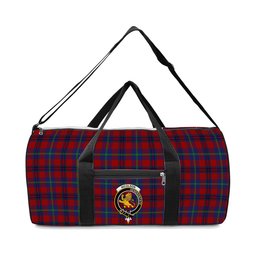 ScotsTee Shop Scottish Nicolson of Tiree & Coll Crest Tartan Travel Bags