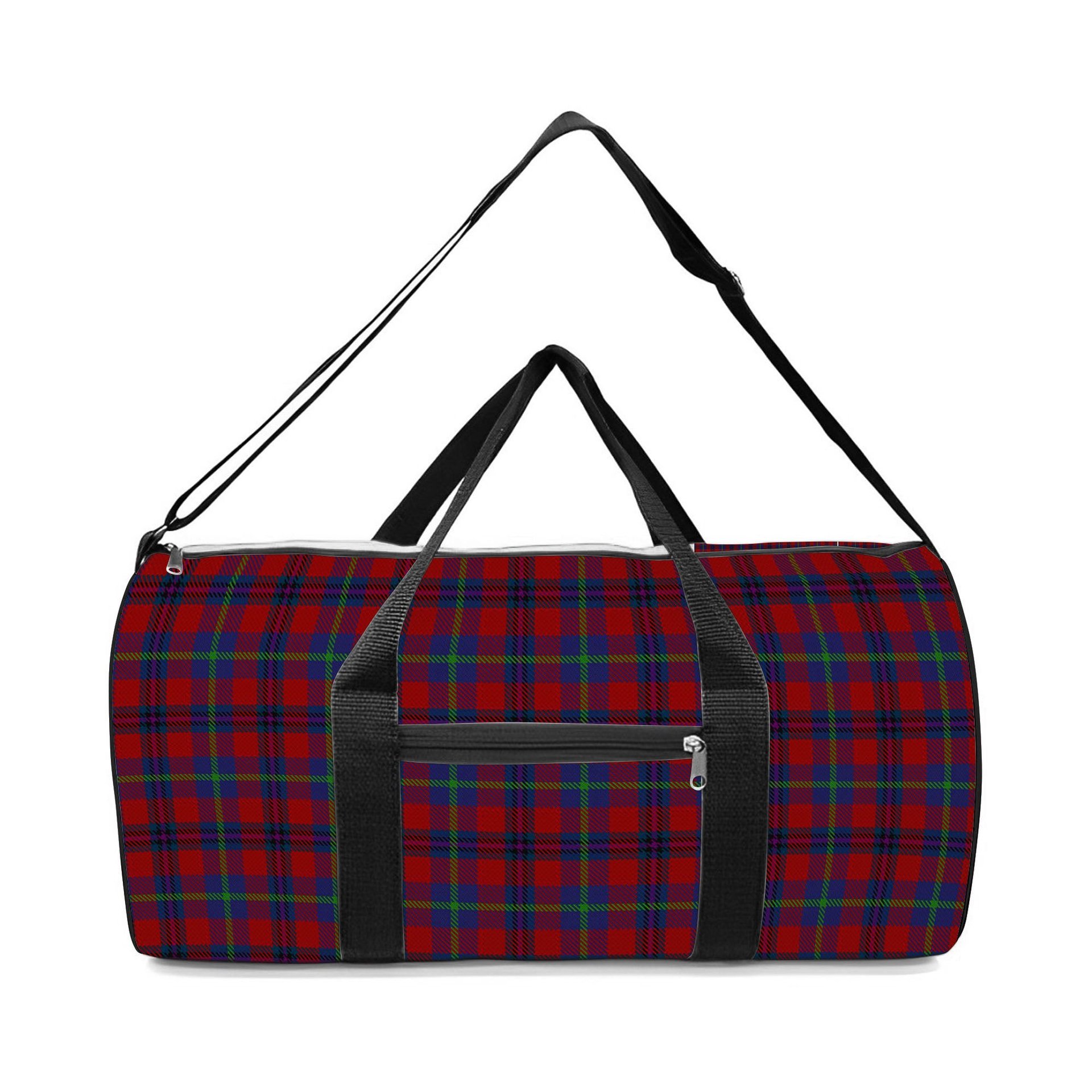 ScotsTee Shop Scottish Nicolson of Tiree & Coll Crest Tartan Travel Bags