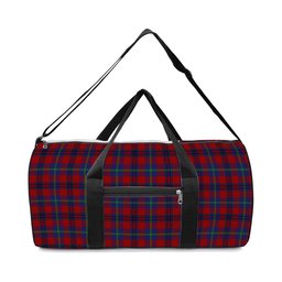 ScotsTee Shop Scottish Nicolson of Tiree & Coll Crest Tartan Travel Bags