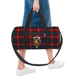 ScotsTee Shop Scottish Nicolson of Lewis Crest Tartan Travel Bags