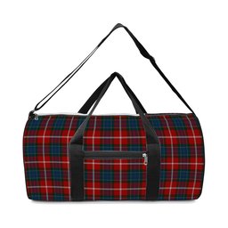 ScotsTee Shop Scottish Nicolson of Lewis Crest Tartan Travel Bags