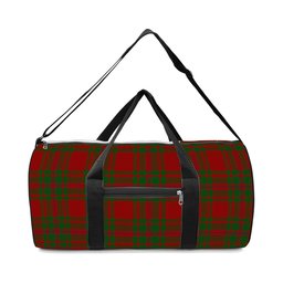 ScotsTee Shop Scottish McKintosh Red Crest Tartan Travel Bags