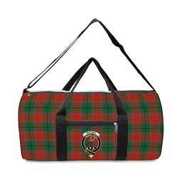 ScotsTee Shop Scottish McPhail Blue Bands Ancient Crest Tartan Travel Bags