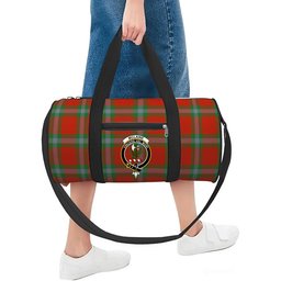 ScotsTee Shop Scottish McLaine of Loch Buie Ancient Crest Tartan Travel Bags
