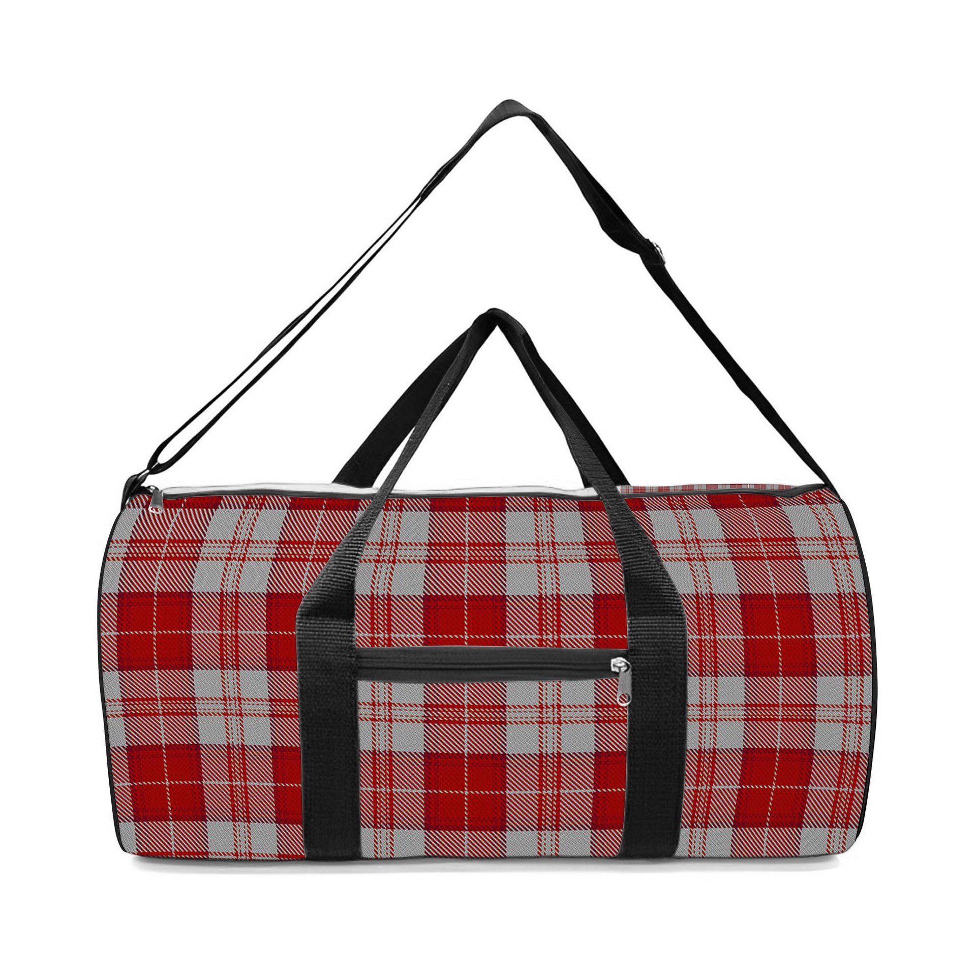 ScotsTee Shop Scottish Menzies 3 Crest Tartan Travel Bags