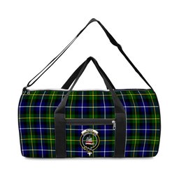 ScotsTee Shop Scottish McNeil of Barra Modern Crest Tartan Travel Bags