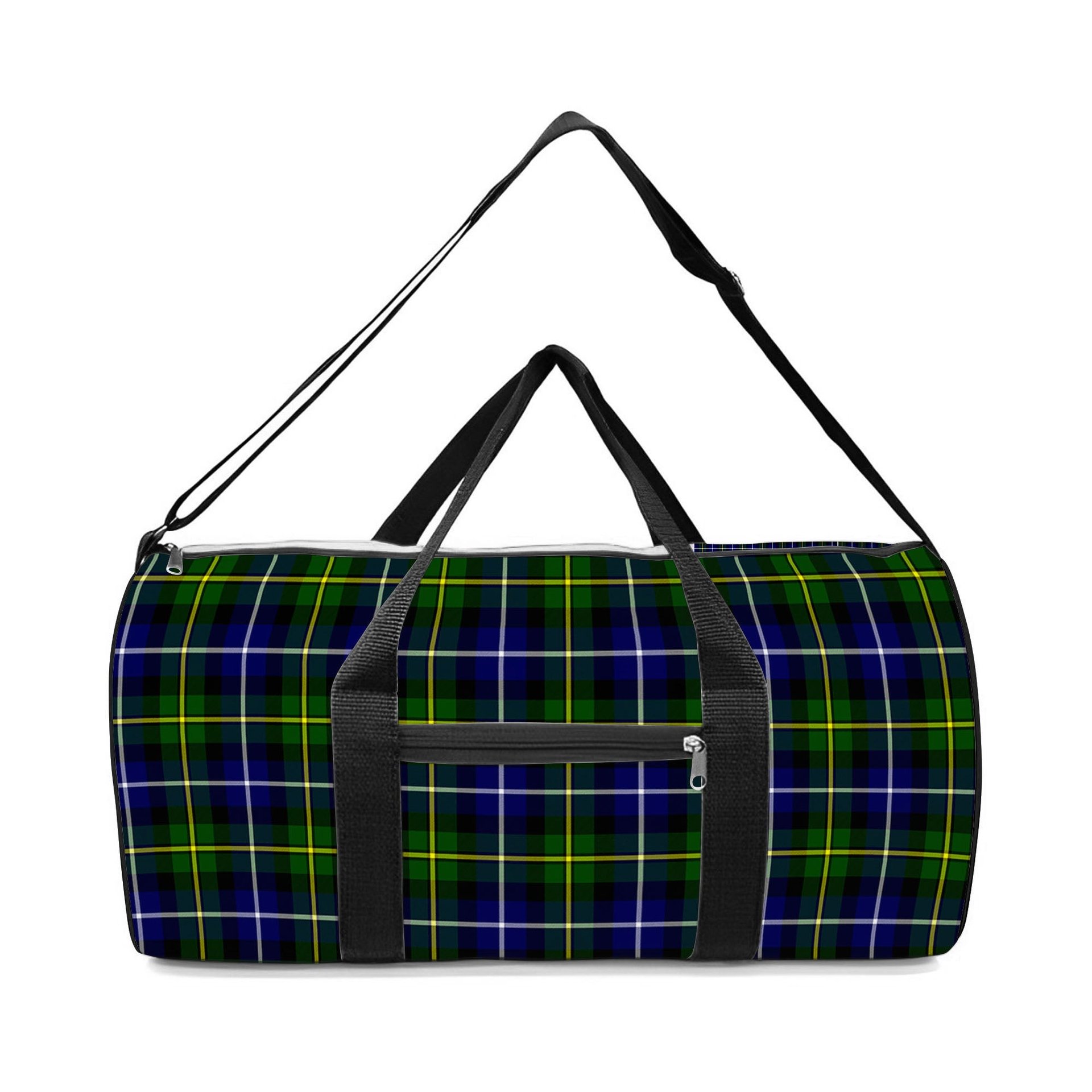 ScotsTee Shop Scottish McNeil of Barra Modern Crest Tartan Travel Bags