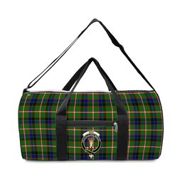 ScotsTee Shop Scottish Reid Green SC Crest Tartan Travel Bags