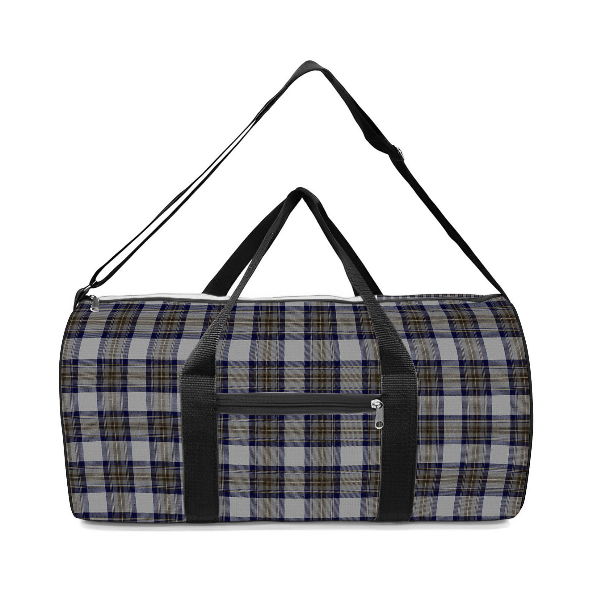 ScotsTee Shop Scottish Stewart Dress Blue Crest Tartan Travel Bags