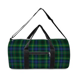 ScotsTee Shop Scottish Stewart Hunting Modern SC Crest Tartan Travel Bags
